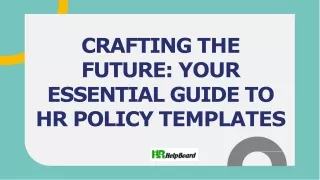 HR Policy Format