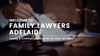 Family Lawyers Adelaide