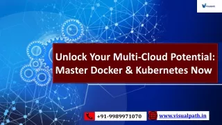 Multi-Cloud Online Training Course | Kubernetes Multi-Cloud Training Hyderabad