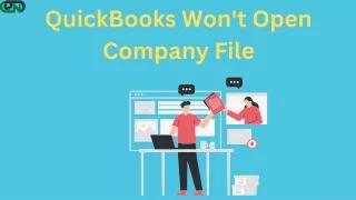 QuickBooks Won't Open Company File