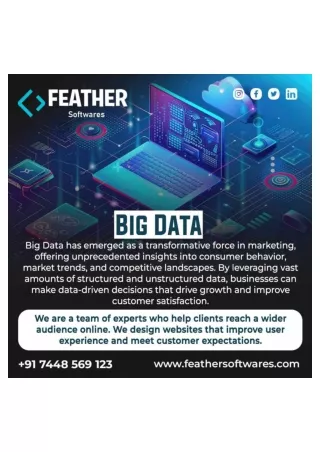 Big Data - Feather Softwares