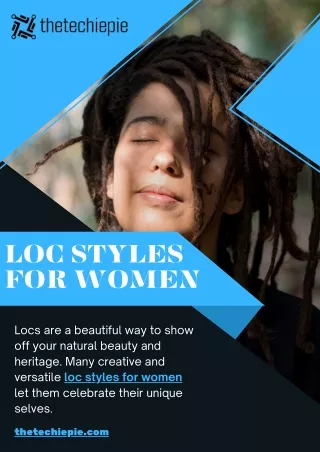 Loc Styles For Women