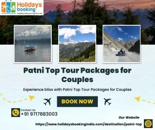 Patni Top Tour Packages for Couples