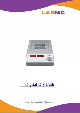 Digital Dry Bath 100 W