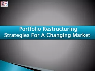 Proven Portfolio Restructuring Strategies for Better Results
