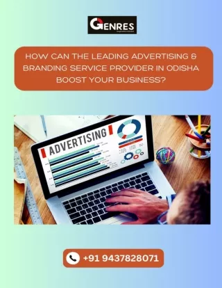 How Can the Leading Advertising & Branding Service Provider in Odisha Boost Your Business