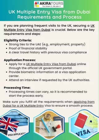 UK Multiple Entry Visa from Dubai Requirements and Process