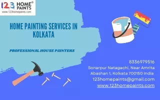 123 Home Paints: Expert Home Painting Services in Kolkata