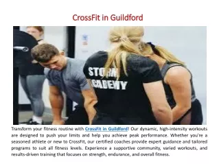 CrossFit in Guildford