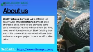 Steel Detailing Services - SiliconGCC- UAE