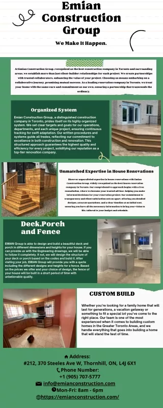 Emian Construction Group
