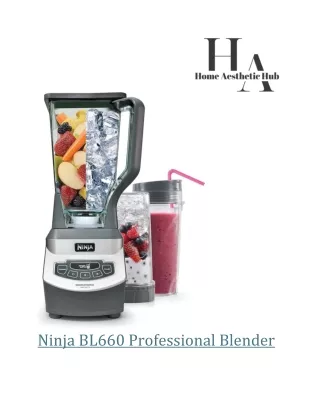 Ninja BL660 Professional Blender