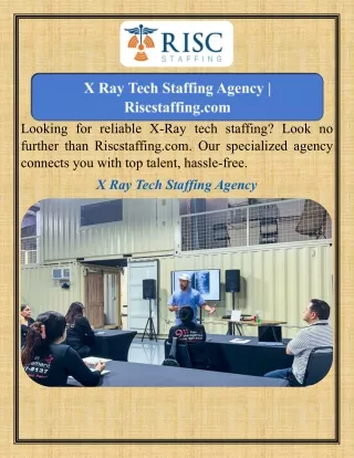 X Ray Tech Staffing Agency   Riscstaffing.com