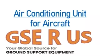 Air Conditioning Unit for Aircraft