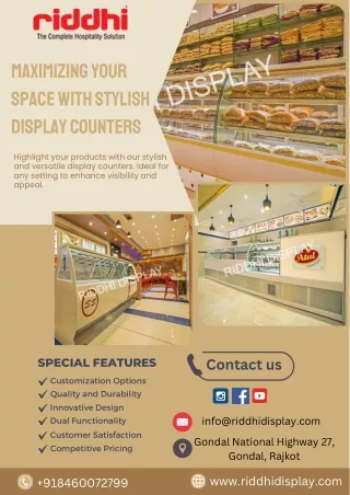 Choosing the Right Restaurant Food Display Counter for Your Business