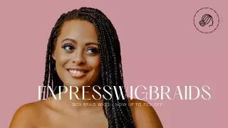 95% Off Human Hair Braided Wigs - Best for Hair Loss"