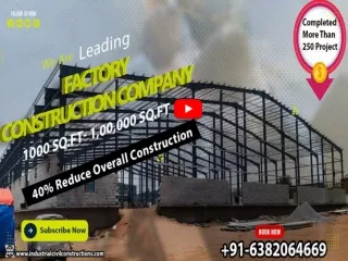 Factory Construction Company In Coimbatore