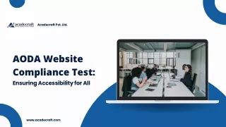 AODA Website Compliance Test: Ensuring Accessibility for All