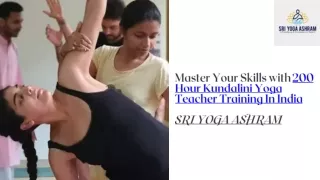 Embrace the Power of 200 Hour Kundalini Yoga Teacher Training in India