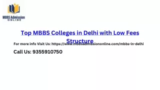 Top MBBS College in Delhi