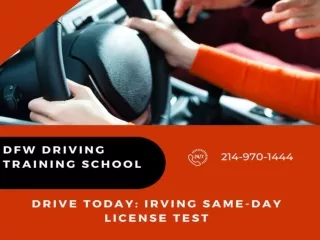 Drive Today Irving Same-Day License Test