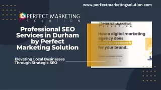 Professional SEO Services in Durham by Perfect Marketing Solution