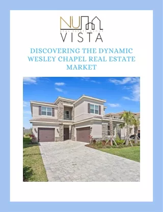 Nuvista Real Estate Group Your Wesley Chapel Property Experts