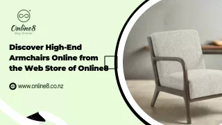 Discover High-End Armchairs Online from the Web Store of Online8