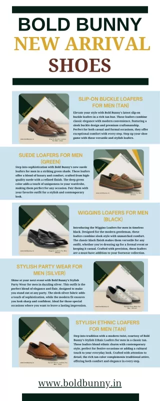 Timeless Elegance: Brown Formal Shoes for Men by Bold Bunny