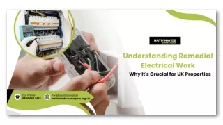 Understanding Remedial Electrical Work Why It's Crucial for UK Properties