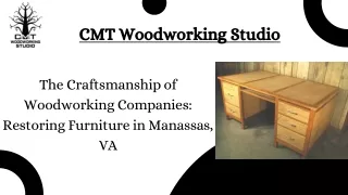 Professional Furniture Repair & Woodworking Services in Manassas, VA