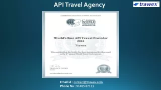 API Travel Agency