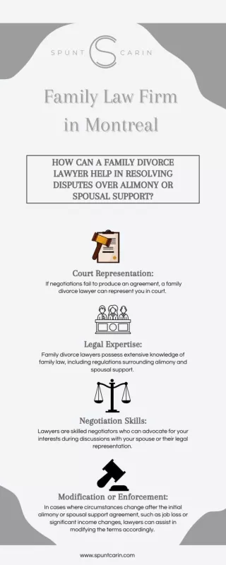 How can a family divorce lawyer help in resolving disputes over alimony or spous