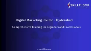 Digital Marketing Course - Hyderabad