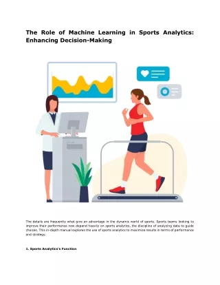 The Role of Machine Learning in Sports Analytics_ Enhancing Decision-Making