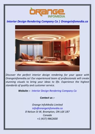 Interior Design Rendering Company Ca  Orangeinfomedia.ca