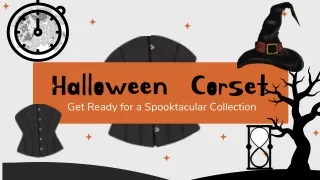 Halloween Corsets - Get Ready for a Spooktacular Collection