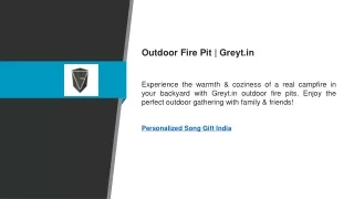 Outdoor Fire Pit  Greyt.in