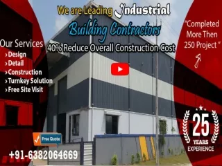 Industrial Building Contractors In India