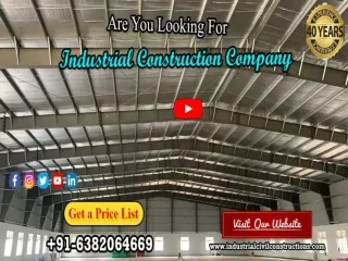 Industrial Shed Construction In India
