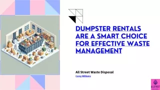 Cost-Effective and Eco-Friendly: Why Dumpster Rentals Are the Smart Choice