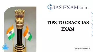 Tips to crack IAS Exam