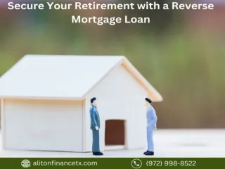 Secure Your Retirement with a Reverse Mortgage Loan