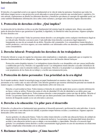 Derecho a la seguridad social: conoce tus derechos y beneficios