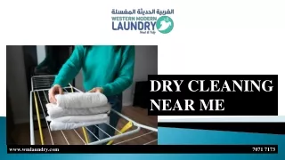 DRY CLEANING NEAR ME