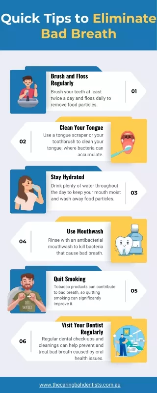 Quick Tips to Eliminate Bad Breath