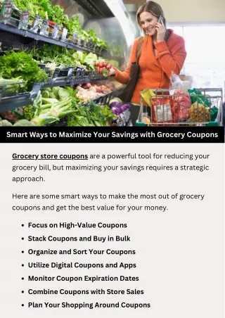 Smart Ways to Maximize Your Savings with Grocery Coupons