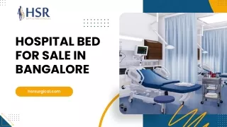 Hospital Bed for Sale in Bangalore