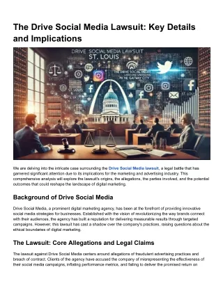 The Drive Social Media Lawsuit_ Key Details and Implications