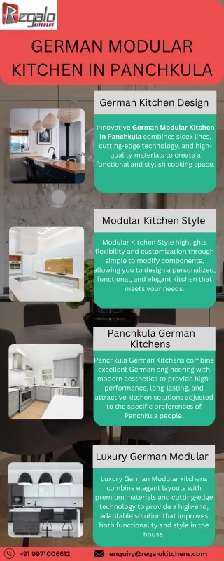 German Modular Kitchen In Panchkula